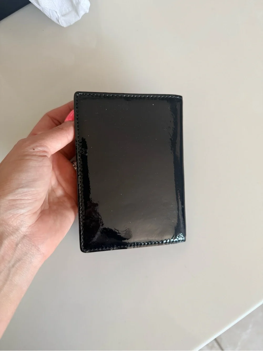 kate spade Cream Passport Holder